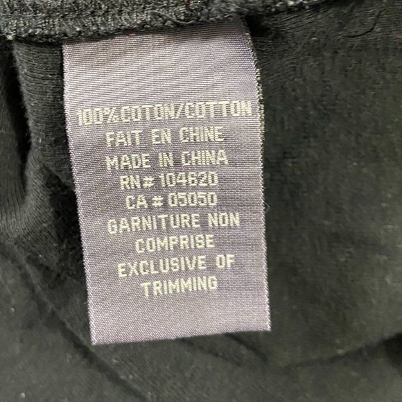 🌿4/$35 🌿JACOB‎ CONNEXION Black Long Sleeve Shirt - Picture 6 of 7